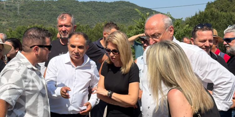 Αγρίνιο: Η Καρυστιανού στη συγκέντρωση διαμαρτυρίας στη Ραΐνα (βιντεο-φωτο)