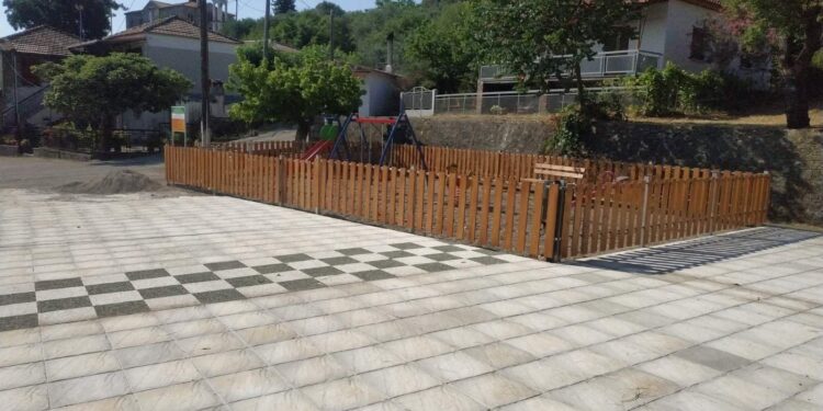 Λιθοβούνι: Η πλατεία ξαναζωντανεύει – Ένα έργο που δικαιώνει το όραμα του αείμνηστου Κώστα Αλεξανδρή