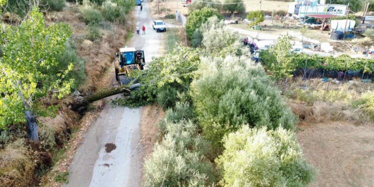 Μπουρίνι στο Αγρίνιο: Κινητοποίηση για την αντιμετώπιση των προβλημάτων