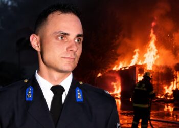 Θρήνος στο Αγρίνιο: Νεκρός ο 27χρονος αξιωματικός της Πυροσβεστικής Κωνσταντίνος Λαιμοδέτης στο Γύθειο-Πώς πέθανε στο πεδίο
