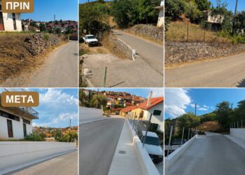 Τρύφος: Τέλος σε ένα χρόνιο πρόβλημα – Ολοκληρώθηκαν τα νέα τοιχία αντιστήριξης-Δηλώσεις Δημάρχου