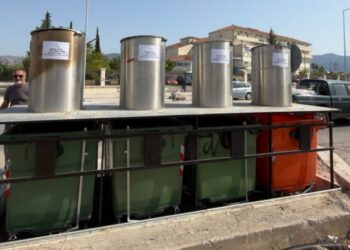 Επαναλειτουργία υπογείων κάδων απορριμμάτων στην περιοχή του Νοσοκομείου «Χατζηκώστα»