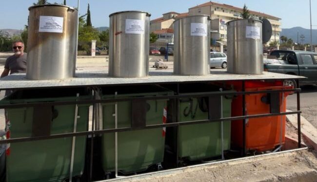 Επαναλειτουργία υπογείων κάδων απορριμμάτων στην περιοχή του Νοσοκομείου «Χατζηκώστα»