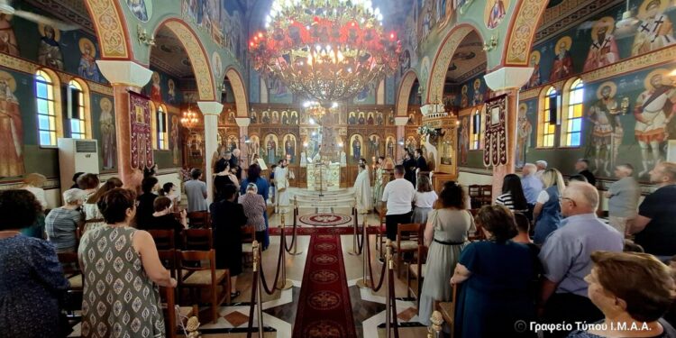 Στο Καστράκι λειτούργησε ο Μητροπολίτης Δαμασκηνός – Το κήρυγμα για την αναγέννηση του ανθρώπου