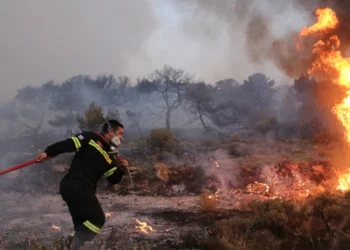 Υψηλός κίνδυνος πυρκαγιάς και τη Δευτέρα στην Αιτωλοακαρνανία – ΧΑΡΤΗΣ