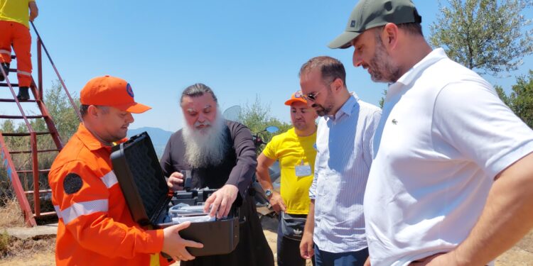 Η Περιφέρεια Δυτικής Ελλάδας ενισχύει την πυροπροστασία – Drone με θερμική κάμερα στους Εθελοντές Διασώστες Αγρινίου