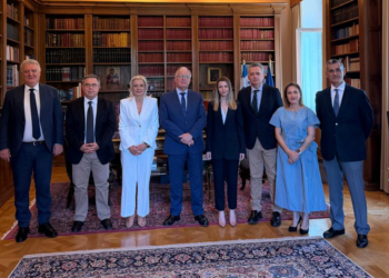 Ο Δημήτρης Κατσαρός στη συνάντηση των Γενικών Γραμματέων των Αποκεντρωμένων Διοικήσεων με τον Πρόεδρο της Δημοκρατίας