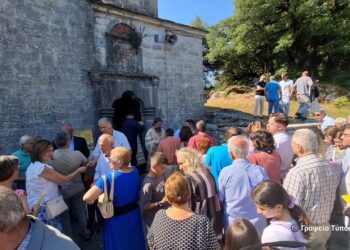 Με συγκίνηση και πίστη το αντάμωμα των Αργυροπηγαδιτών στον ιστορικό Άγιο Γεώργιο