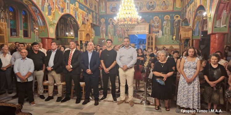 Με λαμπρότητα στην Πλαγιά Βονίτσης η εορτή της Κοιμήσεως της Θεοτόκου