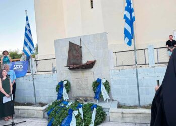Το Μεσολόγγι τίμησε τον Κάλαμο – Μια ιστορική σχέση μνήμης, αλληλεγγύης και ανθρωπιάς