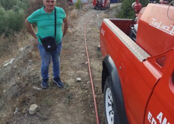 Αγρίνιο: Κινητοποίηση για πυρκαγιά στα Συγκουνέικα Σκουτεράς