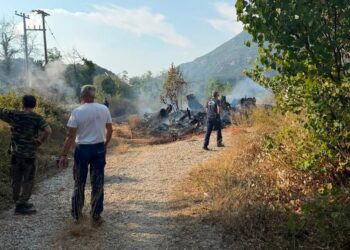 Πυρκαγιά στην περιοχή Μπουτέκια Εμπεσού – Ευχαριστήριο του Προέδρου της Δημοτικής Κοινότητας για την άμεση επέμβαση της Πυροσβεστικής