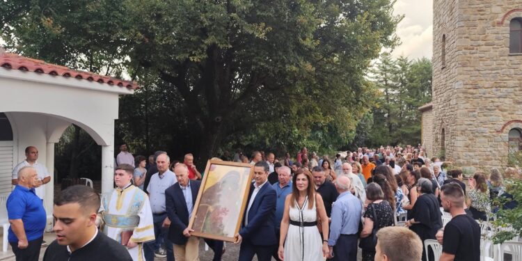 Στη Λυκούρισση Αγρινίου ο Μέγας Πανηγυρικός Εσπερινός – Παρουσία πλήθους πιστών και εκπροσώπων της αυτοδιοίκησης