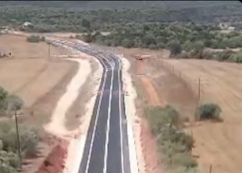Παραδόθηκε στην κυκλοφορία το τελευταίο τμήμα του δρόμου Αγίου Νικολάου – Βόνιτσα (BINTEO)