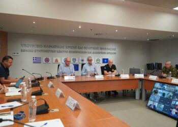 Ευ. Τουρνάς : «Αυξημένη ετοιμότητα για τις ακραίες συνθήκες – Οι περιοχές κατηγορίας 4 αντιμετωπίζονται ως κατηγορίας 5»