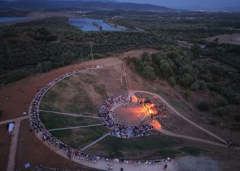 Το αρχαίο θέατρο Στράτου στη νέα εποχή – Το Agriniosite στην τελετή των εγκαινίων (ΦΩΤΟ – ΒΙΝΤΕΟ)