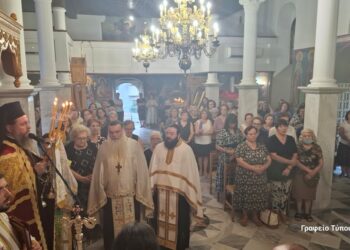 Αγιασμός για την έναρξη της νέας χρονιάς στα Σπίτια Γαλήνης Χριστού στο Αγρίνιο
