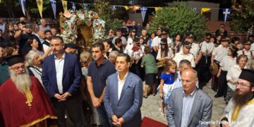 Ο Εσπερινός της Αγίας Σοφίας στην Ρίγανη Αιτωλοακαρνανίας