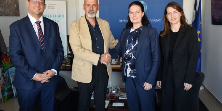 Η Πρέσβης της Ελβετίας, Sonja Hürlimann, σε επίσκεψη στην Περιφέρεια Δυτικής Ελλάδας
