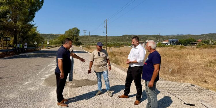 Μαυρομμάτης στο Ματσούκι: «Τα χωριά μας είναι η ψυχή της Αιτωλοακαρνανίας» – Αλλάζει η είσοδος του χωριού