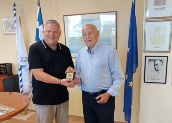 Εθιμοτυπική επίσκεψη στο Δημαρχείο Λευκάδας από τον Δήμαρχο του Manningham της Αυστραλίας