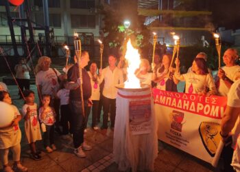 «Η Φλόγα της Αγάπης» φώτισε το Αγρίνιο – Μήνυμα ζωής από την 24η Πανελλήνια Λαμπαδηδρομία