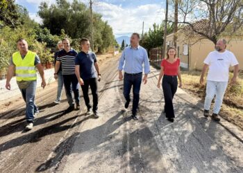 Άγιος Θωμάς Μεσολογγίου: Ξεκίνησαν οι ασφαλτοστρώσεις σε τρία χιλιόμετρα του επαρχιακού δικτύου