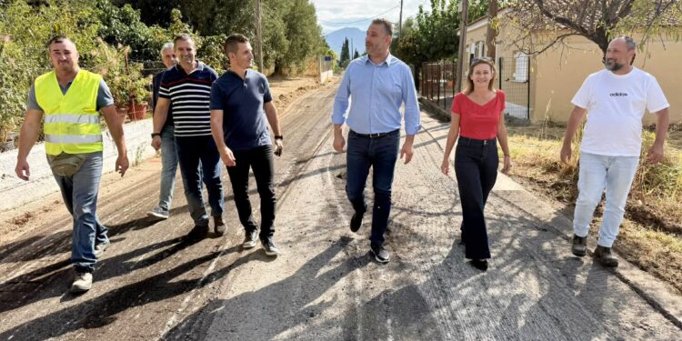 Άγιος Θωμάς Μεσολογγίου: Ξεκίνησαν οι ασφαλτοστρώσεις σε τρία χιλιόμετρα του επαρχιακού δικτύου