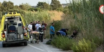 Τροχαίο ατύχημα με μηχανή – Στο νοσοκομείο ο οδηγός
