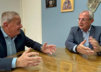 Με τον δήμαρχο Σπύρο Κωνσταντάρα ο Χρήστος Κωστακόπουλος – Στο επίκεντρο η ανάπτυξη και οι ανάγκες της τοπικής κοινωνίας