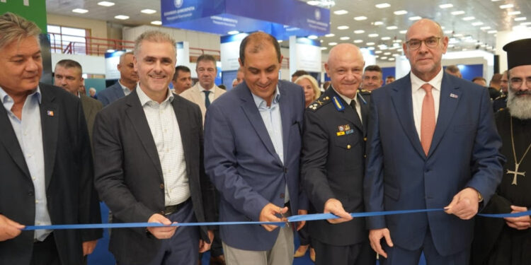 Εγκαίνια περιπτέρων Υπουργείου Κλιματικής Κρίσης και Πολιτικής Προστασίας και Πυροσβεστικού Σώματος στην 90η ΔΕΘ