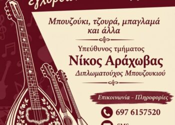 Δήμος Αγρινίου: Διδασκαλία Έγχορδων λαϊκών οργάνων