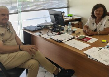 Συνάντηση Φωκίωνα Ζαΐμη με Διευθύντρια ΕΛΓΑ
