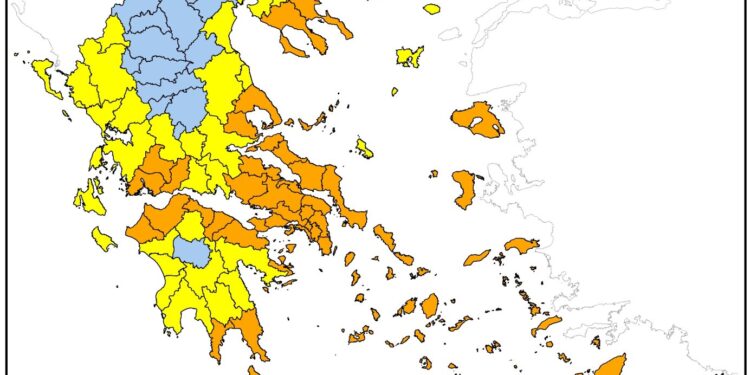 Αιτωλοακαρνανία: Πολύ υψηλός κίνδυνος για πυρκαγιά τη Δευτέρα – Πού θα απαγορεύεται η κυκλοφορία