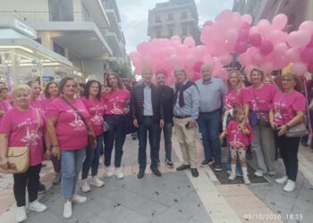 Η Ορεινή Τριχωνίδα συμμετείχε στο Pink the City στο Αγρίνιο