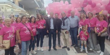Η Ορεινή Τριχωνίδα συμμετείχε στο Pink the City στο Αγρίνιο