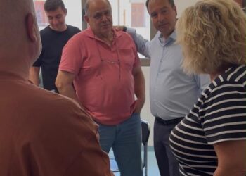 Επισκέψεις του Θανάση Παπαθανάση στα Κέντρα Υγείας Θέρμου και Αμφιλοχίας