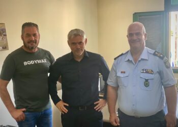 Επαφή με τους αστυνομικούς της Ακαρνανίας είχε ο Υφυπουργός Κώστας Καραγκούνης
