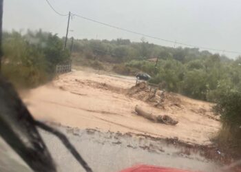 Κακοκαιρία : Πλημμύρες, κατολισθήσεις και κινητοποίηση μηχανημάτων σε Αμφιλοχία και Άκτιο-Βόνιτσα