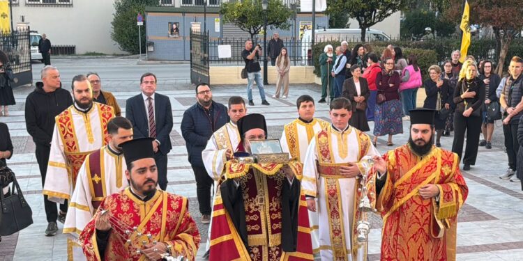 Αγρίνιο: Με συγκίνηση η υποδοχή του Ιερού Λειψάνου του Αγίου Δημητρίου – Ξεκίνησαν τα «Δημήτρια 2026»