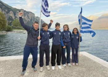 Στην 5η θέση της Ευρώπης η ελληνική ομάδα Optimist με τέσσερις αθλητές του ΝΑΟ Βόνιτσας