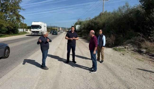 Επέκταση οδοφωτισμού από τον κόμβο Ερμίτσας προς το Μεσολόγγι