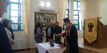 Ξεκίνησε η νέα χορευτική χρονιά για τον Σύλλογο Ποντίων Αιτωλοακαρνανίας με τον καθιερωμένο αγιασμό