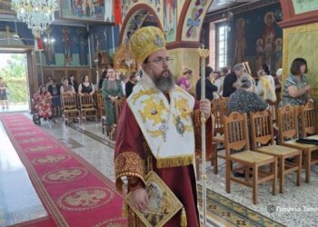 Επέτειος εις Επίσκοπον Χειροτονίας του Μητροπολίτου Αιτωλίας και Ακαρνανίας κ. Δαμασκηνού