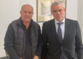 Συνάντηση εργασίας του Υφυπουργού Κωνσταντίνου Καραγκούνη, με τον Πρόεδρο της Τ.Κ. Σιδήρων, Ιωάννη Κουκούνια