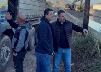 Αυτοψία Μαυρομμάτη σε μεγάλα αντιπλημμυρικά έργα που βρίσκονται σε εξέλιξη στον Δήμο Ακτίου Βόνιτσας