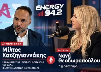 Μίλτος Χατζηγιαννάκης: Η Ελληνική Αριστερή Συμπαράταξη, οι πολιτικές συνεργασίες και τα επόμενα βήματα – ΗΧΗΤΙΚΟ