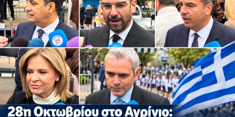 Αγρίνιο – 28η Οκτωβρίου: Τι δήλωσαν οι επίσημοι για την ιστορική επέτειο (ΒΙΝΤΕΟ)